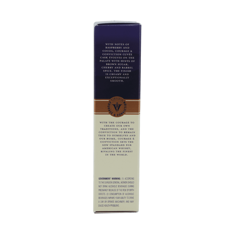 Courage & Conviction Cuvee Cask American Single Malt Whiskey 50ml - ForWhiskeyLovers.com