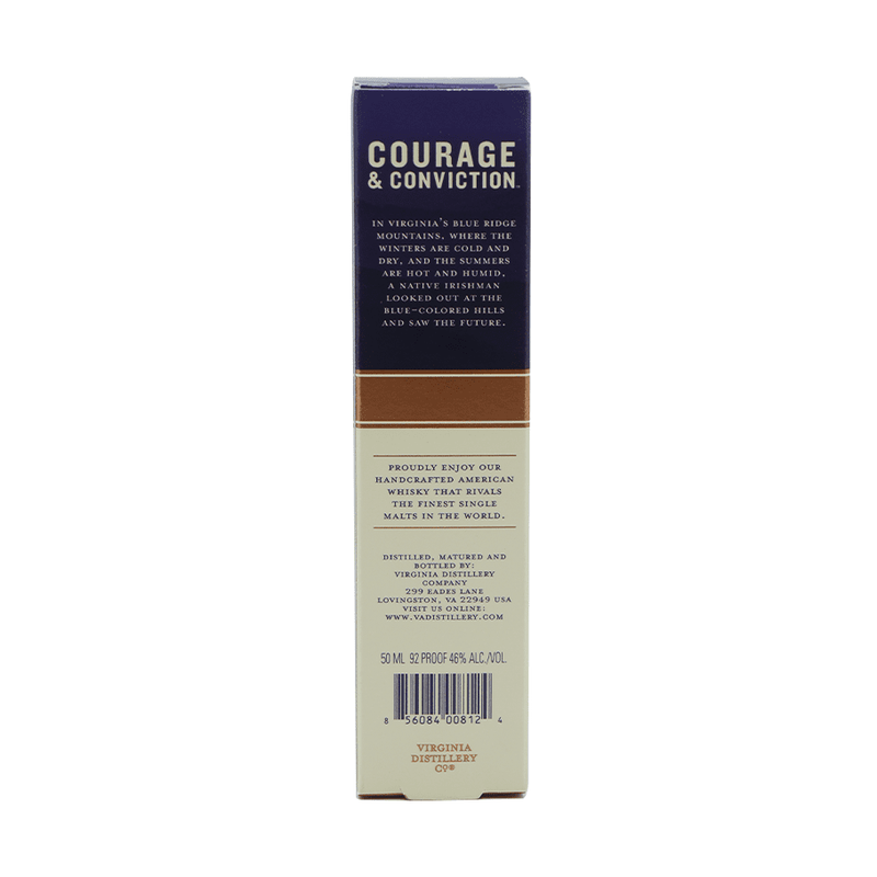 Courage & Conviction Cuvee Cask American Single Malt Whiskey 50ml - ForWhiskeyLovers.com