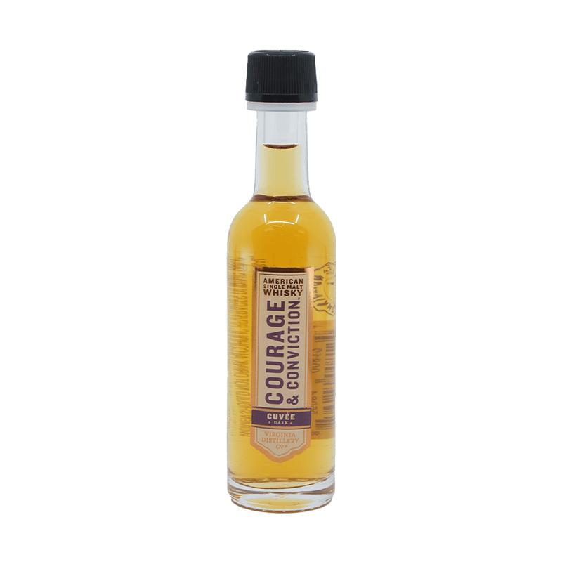 Courage & Conviction Cuvee Cask American Single Malt Whiskey 50ml - ForWhiskeyLovers.com