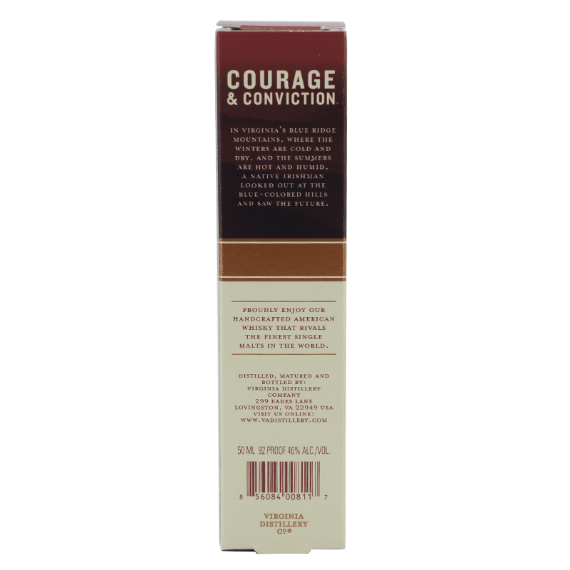 Courage & Conviction Sherry Cask American Single Malt Whiskey 50ml - ForWhiskeyLovers.com