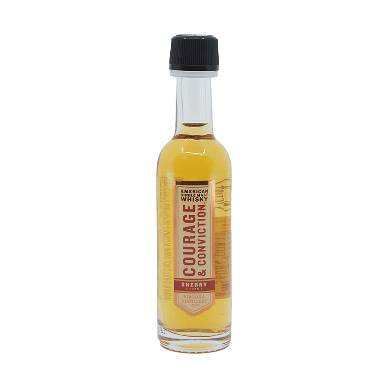 Courage & Conviction Sherry Cask American Single Malt Whiskey 50ml - ForWhiskeyLovers.com
