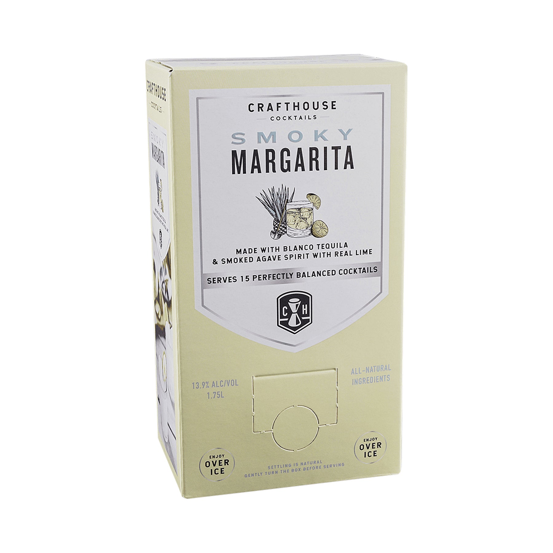 Crafthouse Cocktails Smoky Margarita 1.75L Bag-in-Box - ForWhiskeyLovers.com