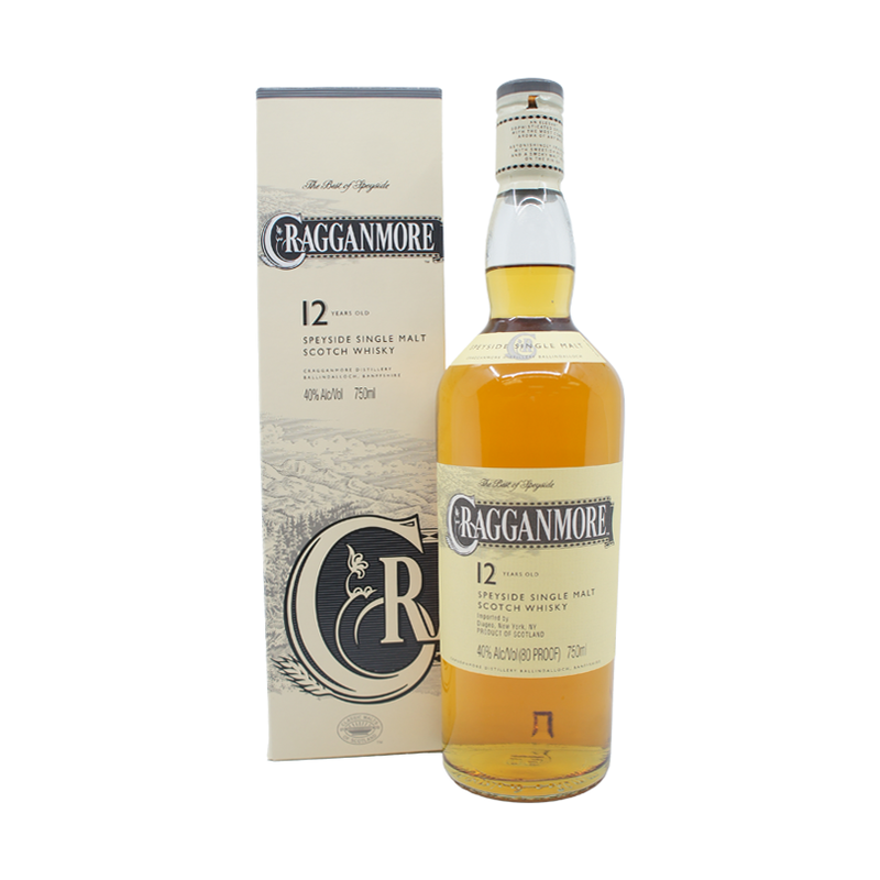 Cragganmore 12 Year Old Speyside Single Malt 750mL - ForWhiskeyLovers.com