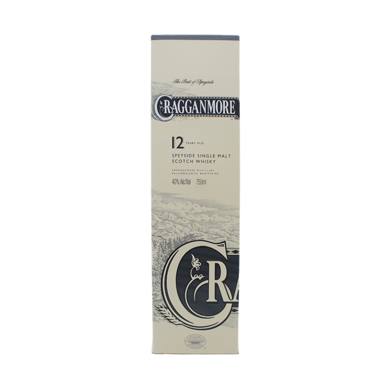 Cragganmore 12 Year Old Speyside Single Malt 750mL - ForWhiskeyLovers.com