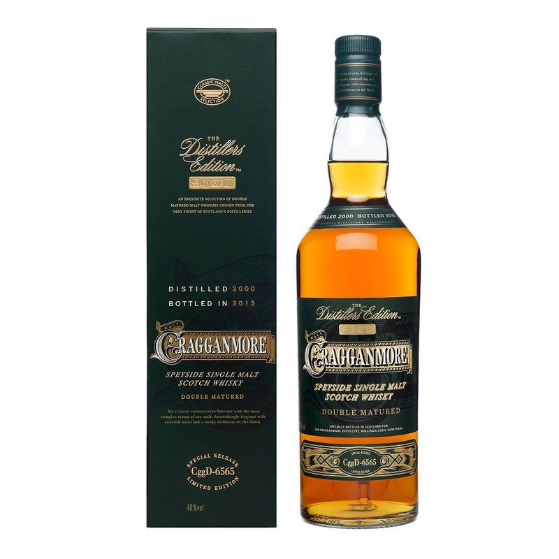 Cragganmore Distillers Edition Double Matured Reserve CggD-6565 Speyside Single Malt Scotch Whisky - ForWhiskeyLovers.com