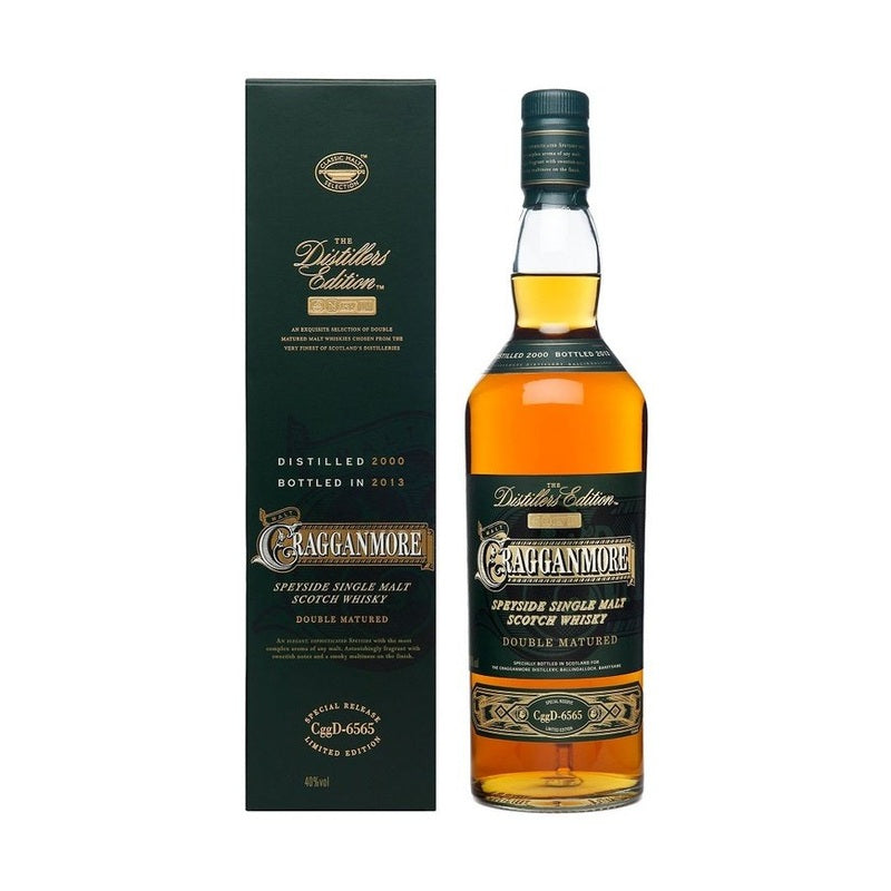 Cragganmore Distillers Edition Double Matured Reserve CggD-6565 Speyside Single Malt Scotch Whisky - ForWhiskeyLovers.com