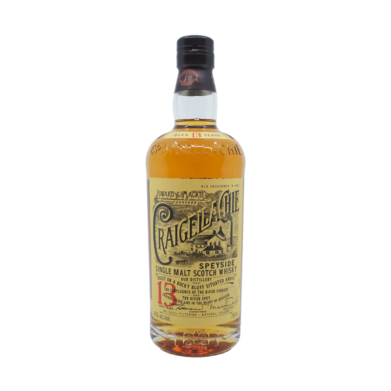 Craigellachie 13 Year Old Speyside Single Malt Scotch Whisky 750mL - ForWhiskeyLovers.com