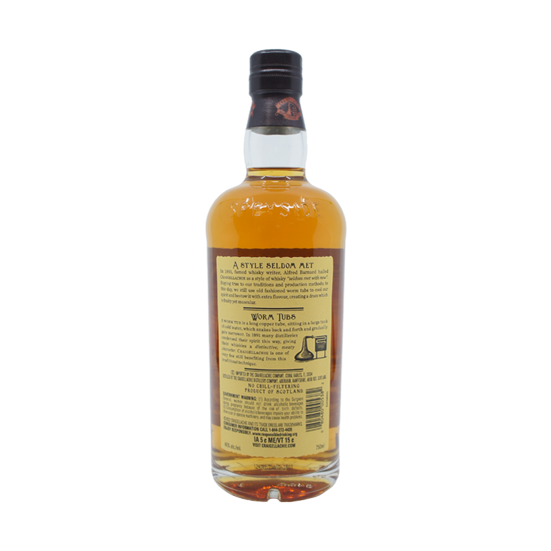 Craigellachie 13 Year Old Speyside Single Malt Scotch Whisky 750mL - ForWhiskeyLovers.com