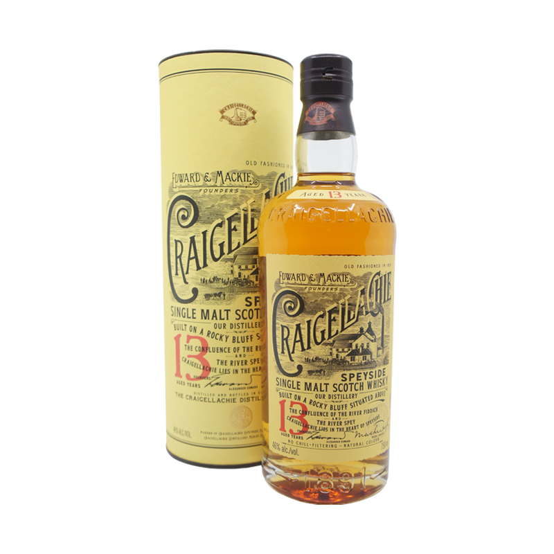 Craigellachie 13 Year Old Speyside Single Malt Scotch Whisky 750mL - ForWhiskeyLovers.com