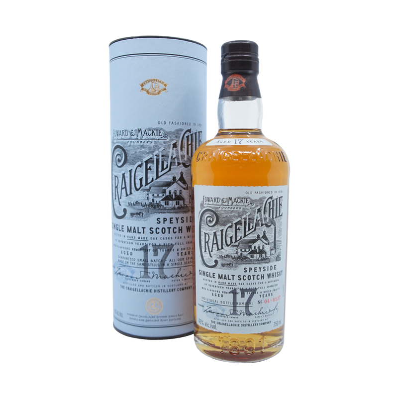 Craigellachie 17 Year Old Speyside Single Malt Scotch Whisky - ForWhiskeyLovers.com
