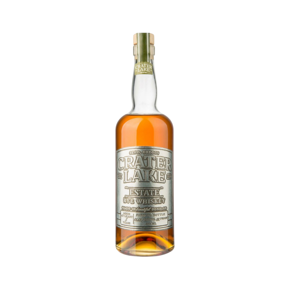 Crater Lake Estate Rye Whiskey 93 Proof 5 year 750 ml - ForWhiskeyLovers.com