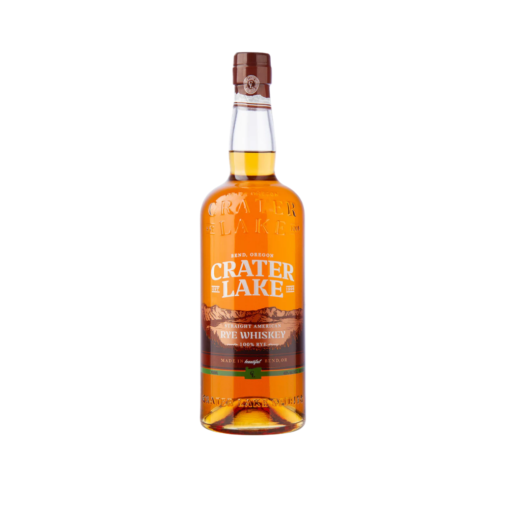Crater Lake Straight American Rye Whiskey 80 Proof 750 ml - ForWhiskeyLovers.com