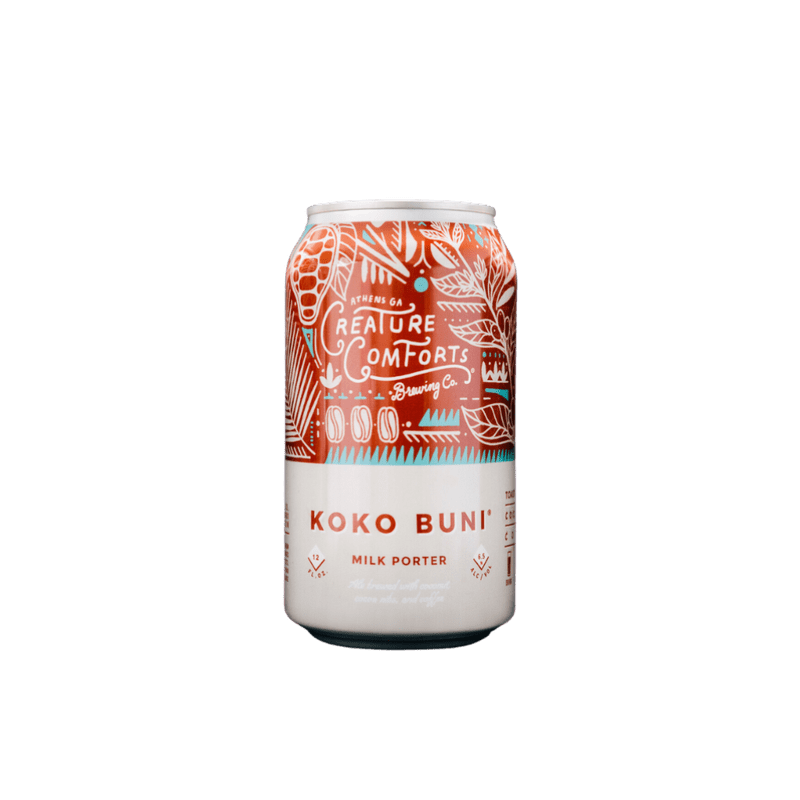 Creature Comforts Koko Buni Milk Porter Single Can - ForWhiskeyLovers.com