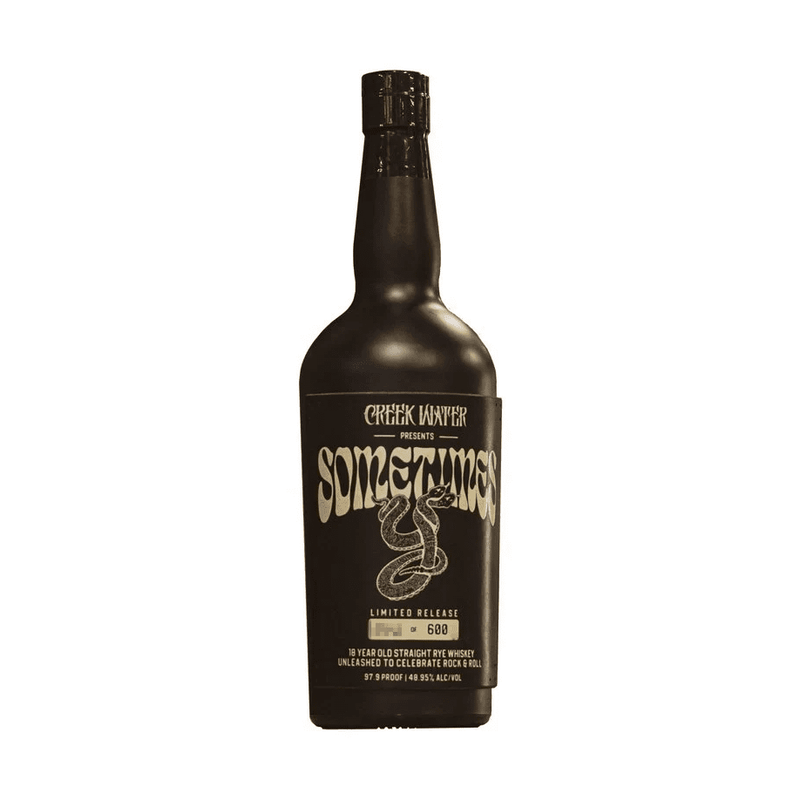 Creek Water Sometimes Y 18 Year Old Rye Whiskey 750mL - ForWhiskeyLovers.com