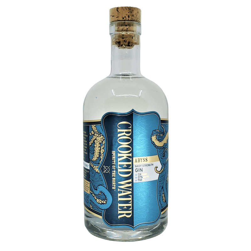 Crooked Water Spirits 'Abyss' Navy Strength Gin - ForWhiskeyLovers.com