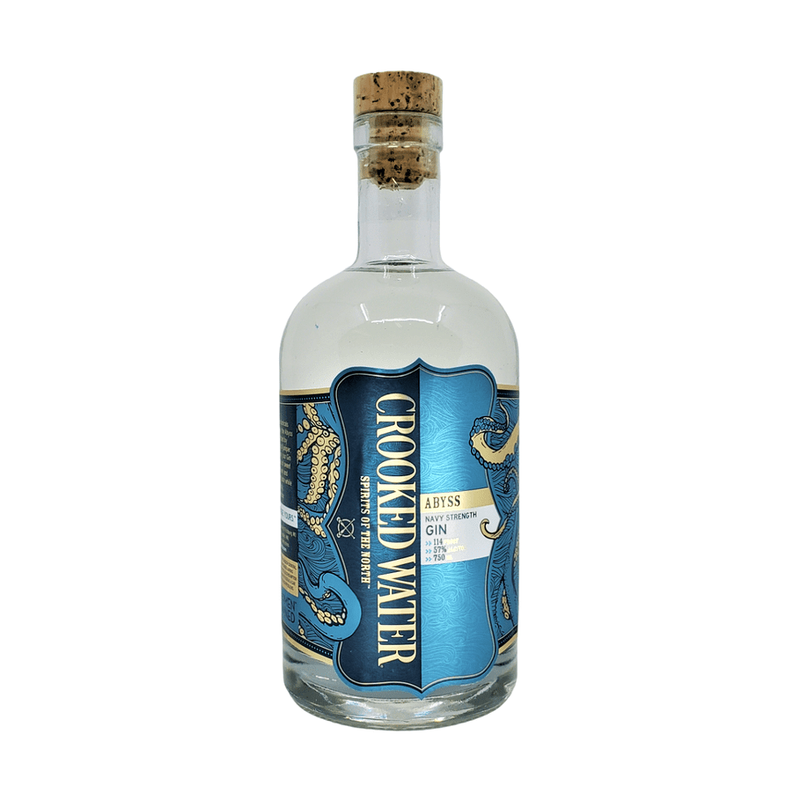 Crooked Water Spirits 'Abyss' Navy Strength Gin - ForWhiskeyLovers.com