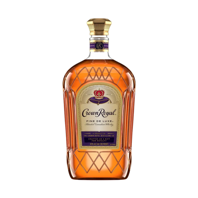 Crown Royal Deluxe Blended Canadian Whisky 1.75L - ForWhiskeyLovers.com