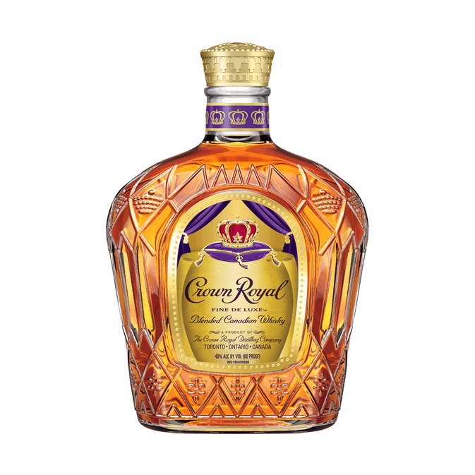 Crown Royal Deluxe Blended Canadian Whisky 375ml - ForWhiskeyLovers.com