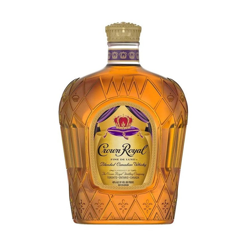 Crown Royal Deluxe Blended Canadian Whisky Liter - ForWhiskeyLovers.com