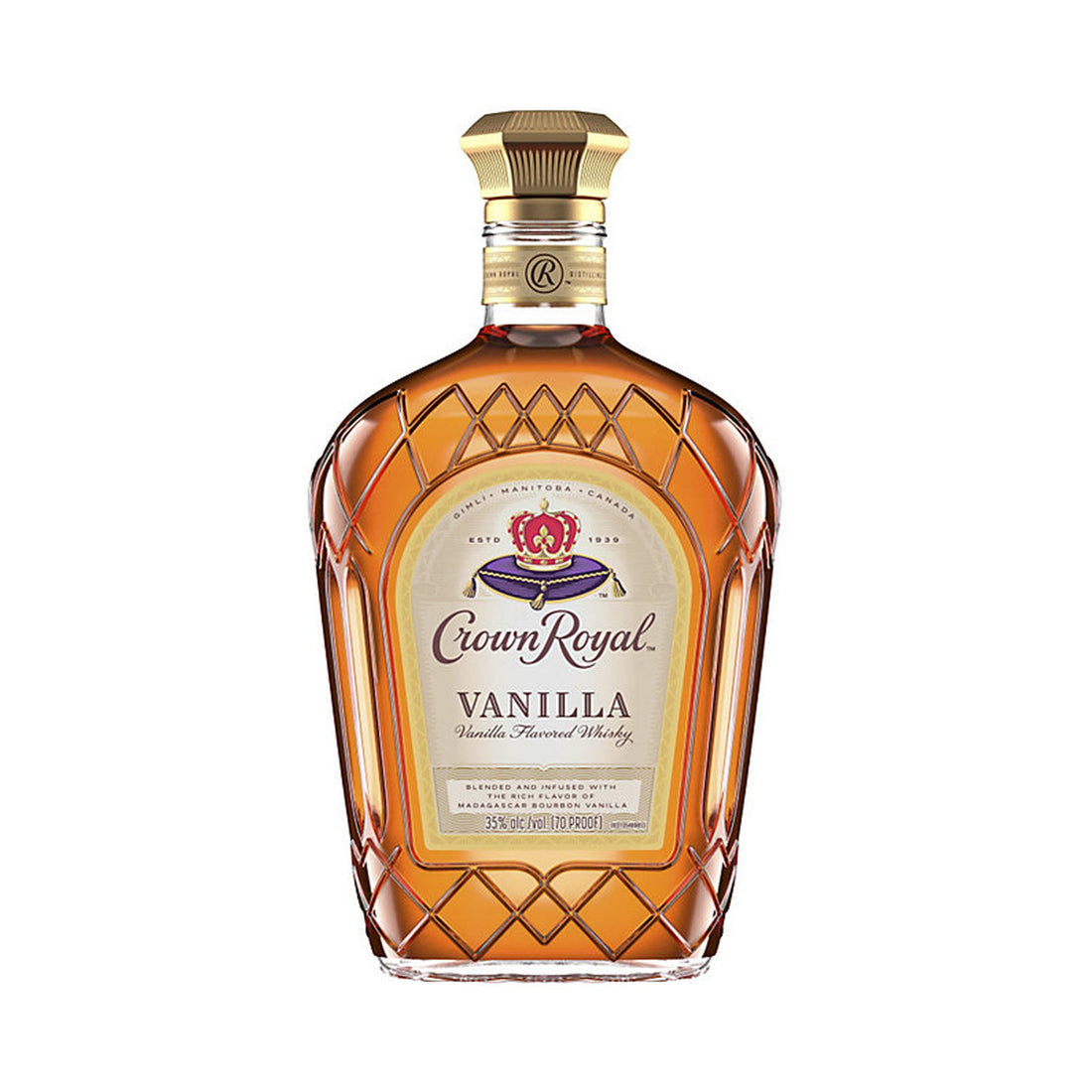 Crown Royal Vanilla Flavored Whisky 1L - ForWhiskeyLovers.com