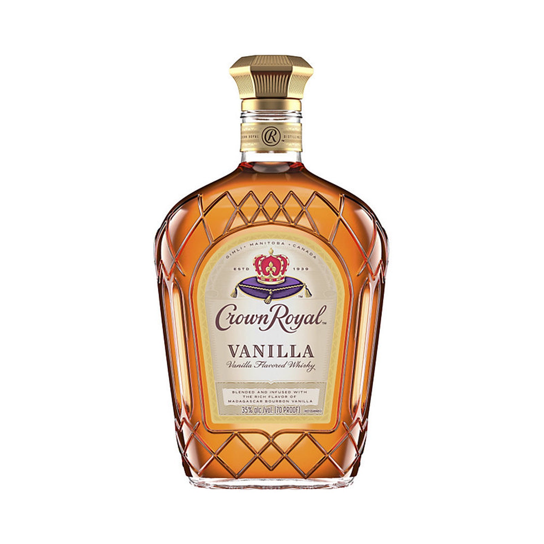 Crown Royal Vanilla Flavored Whisky 1L - ForWhiskeyLovers.com