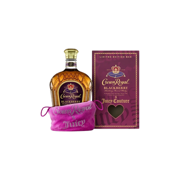 Crown Royal x Juicy Couture Blackberry Flavored Whisky 750ml - ForWhiskeyLovers.com
