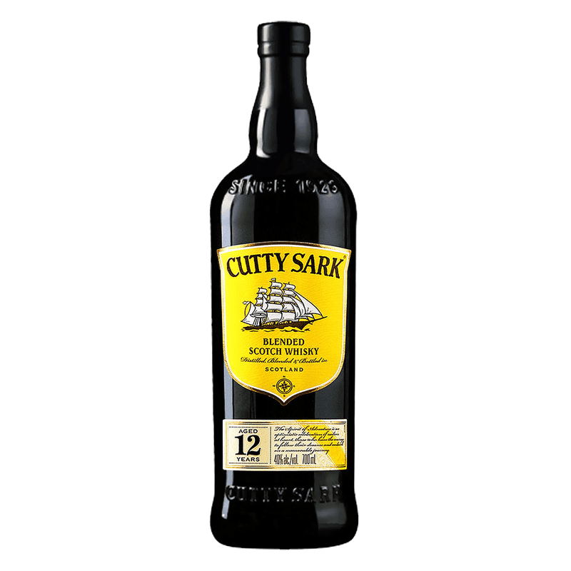 Cutty Sark 12 Year Old Blended Scotch Whisky - ForWhiskeyLovers.com