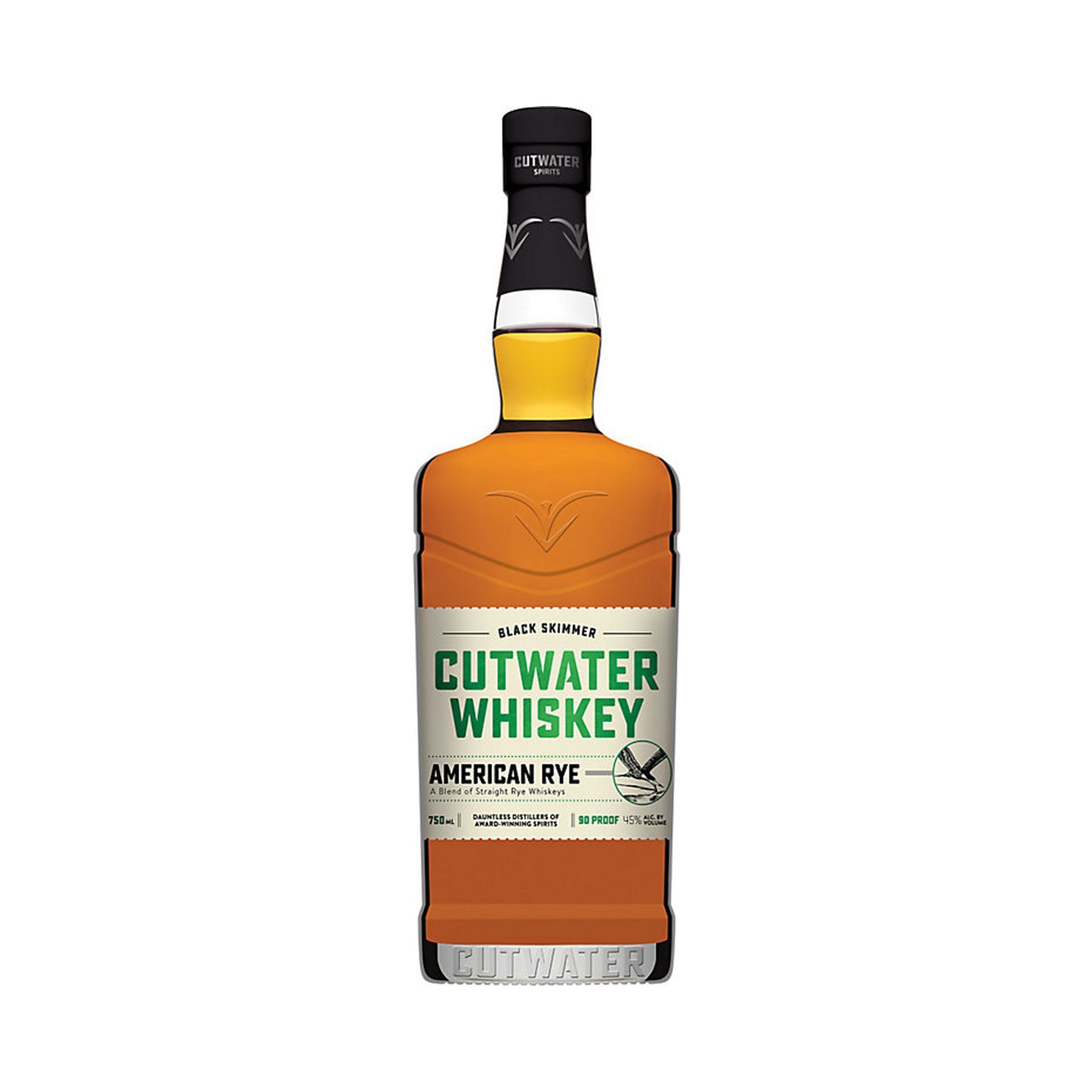 Cutwater Black Skimmer American Rye Whiskey 750ml - ForWhiskeyLovers.com
