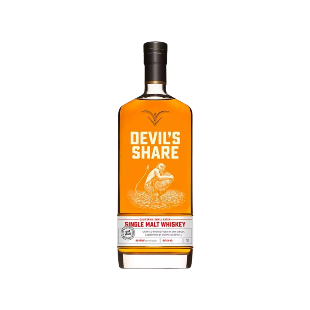 Cutwater Devils Share American Whiskey 4 year 750 ml - ForWhiskeyLovers.com