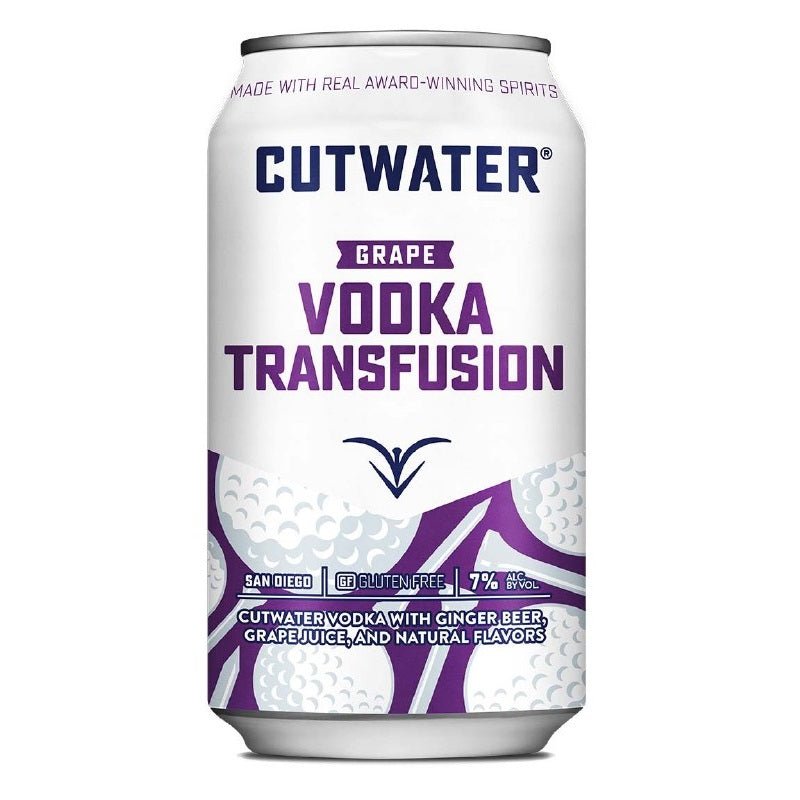 Cutwater Grape Vodka Transfusion 4-Pack Cocktail - ForWhiskeyLovers.com