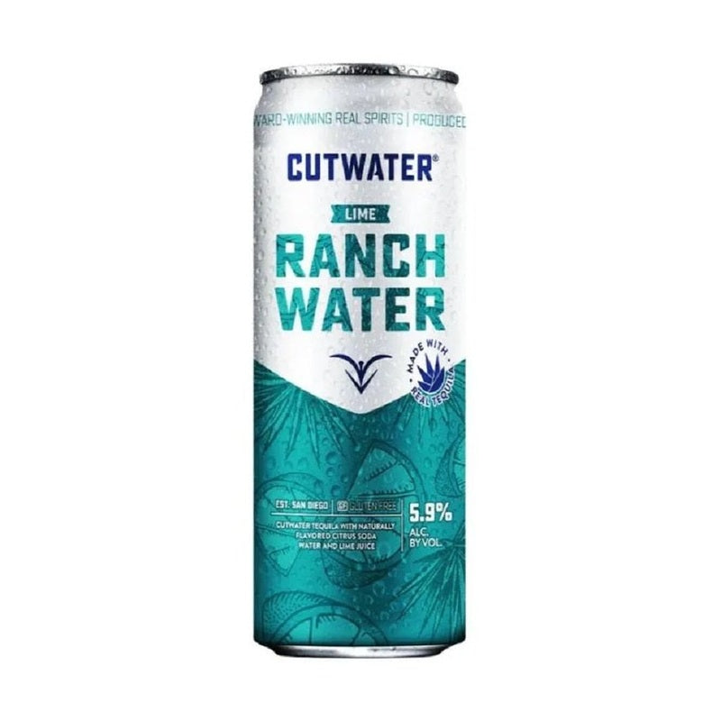 Cutwater Lime Ranch Water 4-Pack Cocktail - ForWhiskeyLovers.com