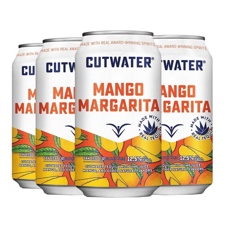 Cutwater Mango Margarita 4-Pack Cocktail - ForWhiskeyLovers.com