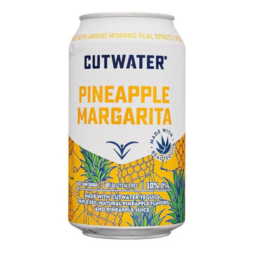 Cutwater Pineapple Margarita 4-Pack Cocktail - ForWhiskeyLovers.com