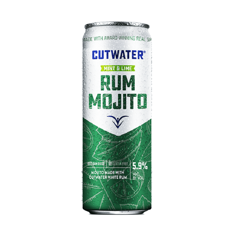 Cutwater Rum Mojito 4-Pack Cocktail - ForWhiskeyLovers.com