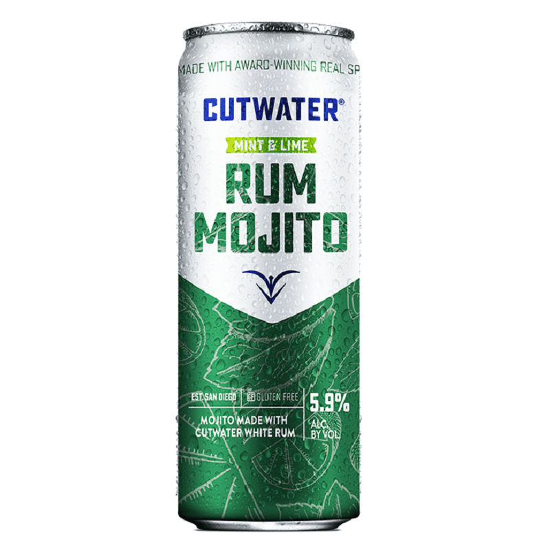 Cutwater Rum Mojito 4-Pack Cocktail - ForWhiskeyLovers.com