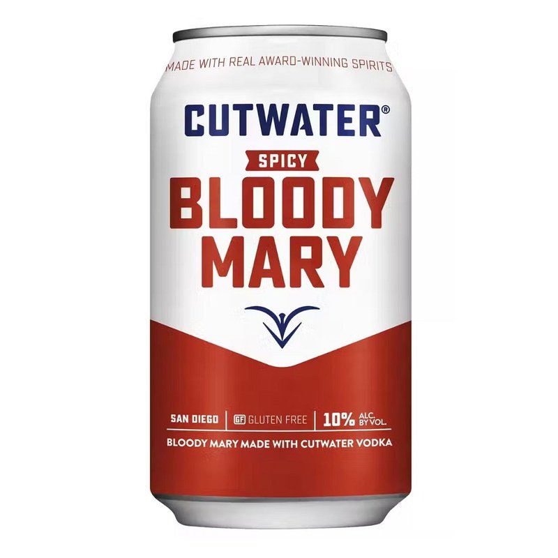Cutwater Spicy Bloody Mary 4-Pack Cocktail - ForWhiskeyLovers.com