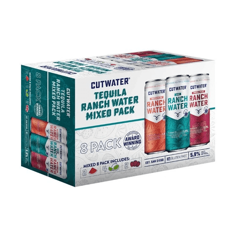 Cutwater 'Tequila Ranch Water' Mixed 8-pack - ForWhiskeyLovers.com