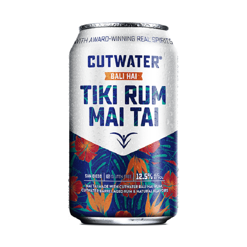 Cutwater Tiki Rum Mai Tai 4-Pack Cocktail - ForWhiskeyLovers.com