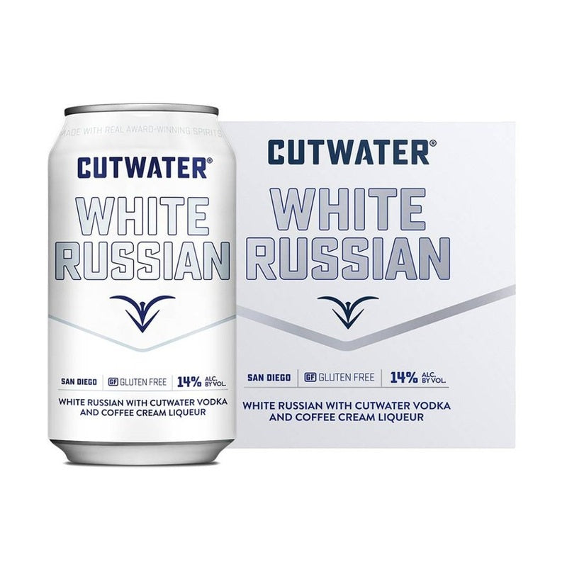 Cutwater White Russian 4-Pack Cocktail - ForWhiskeyLovers.com