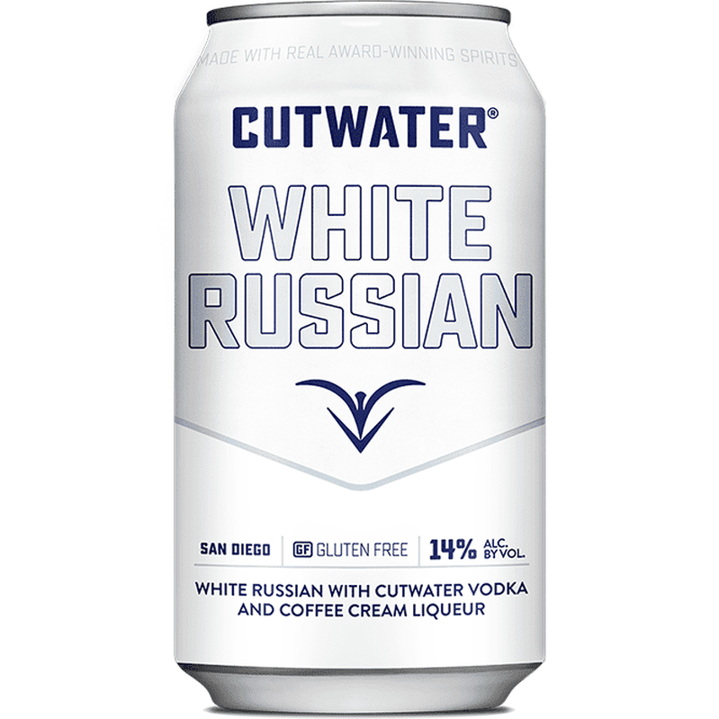 Cutwater White Russian 4-Pack Cocktail - ForWhiskeyLovers.com