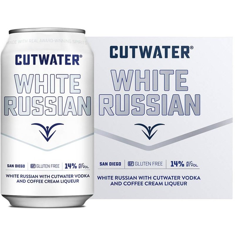 Cutwater White Russian 4-Pack Cocktail - ForWhiskeyLovers.com