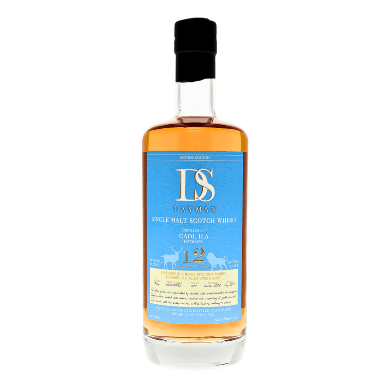 DS Tayman Caol Ila 12 Year Old Single Malt Scotch Whisky - ForWhiskeyLovers.com