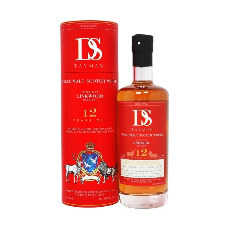 DS Tayman Linkwood 12 Year Old First Edition Single Malt Scotch Whisky - ForWhiskeyLovers.com