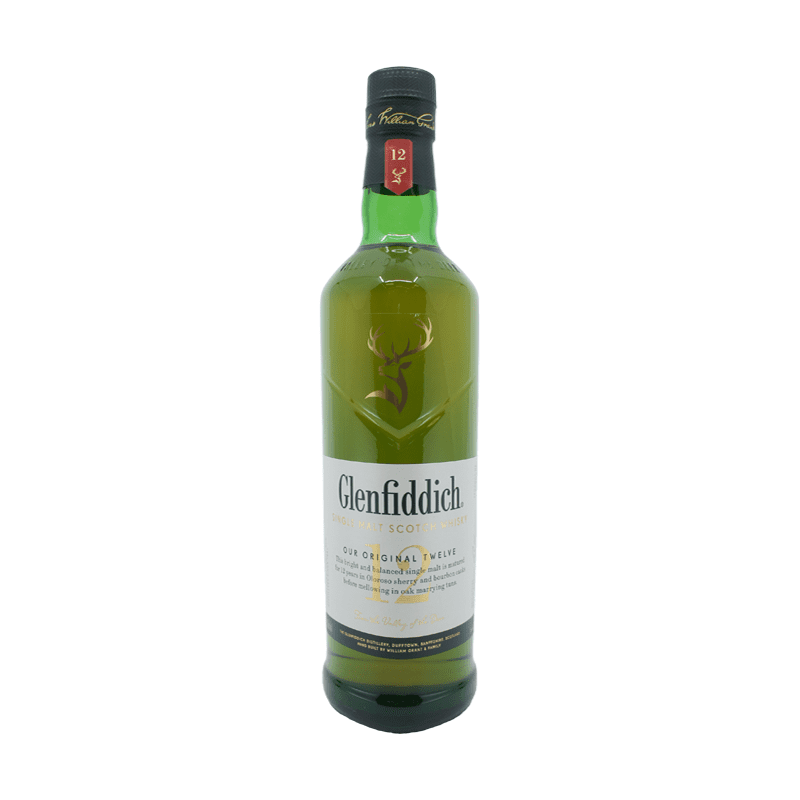 Glenfiddich 12 Year Old Single Malt Scotch Whisky