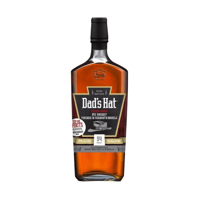 Dad's Hat Pennsylvania Rye Whiskey Finished In Vermouth Barrels - ForWhiskeyLovers.com