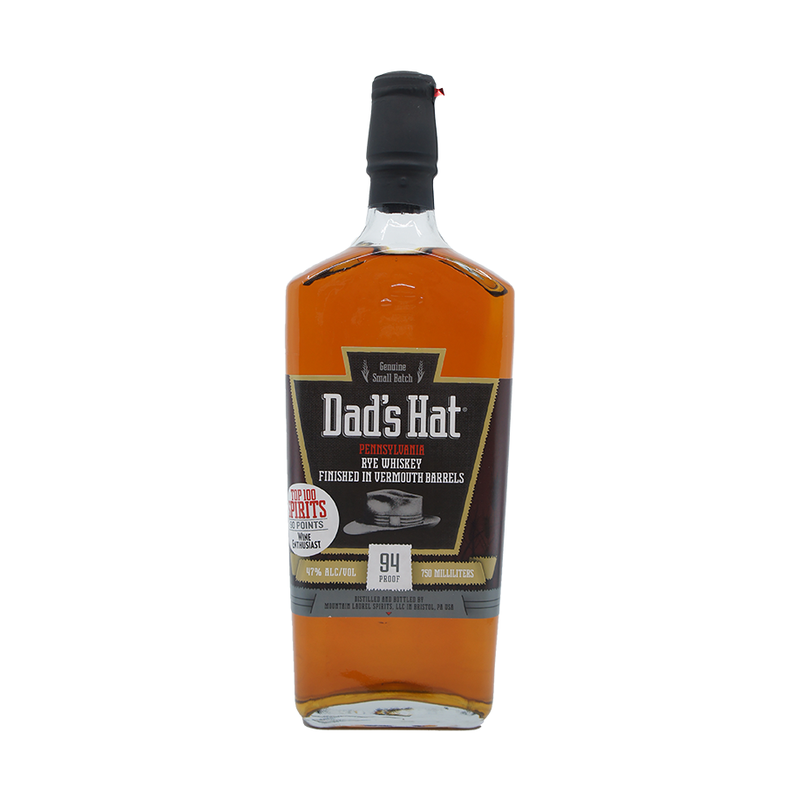 Dad's Hat Pennsylvania Rye Whiskey Finished In Vermouth Barrels - ForWhiskeyLovers.com