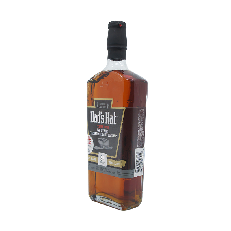 Dad's Hat Pennsylvania Rye Whiskey Finished In Vermouth Barrels - ForWhiskeyLovers.com