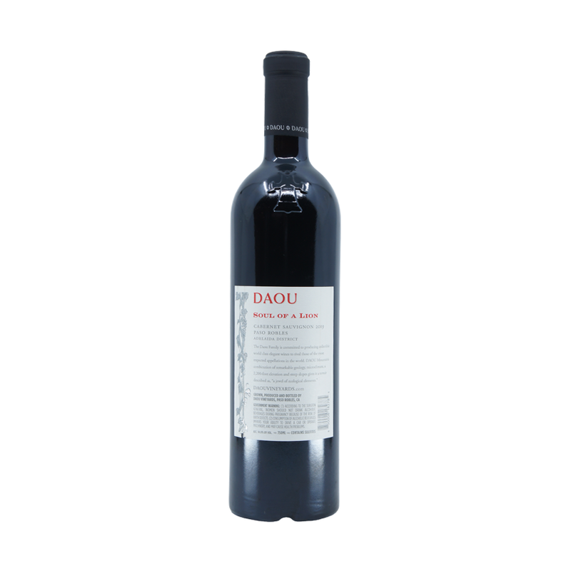 Daou 'Soul of a Lion' Paso Robles Cabernet Sauvignon 2019 - ForWhiskeyLovers.com