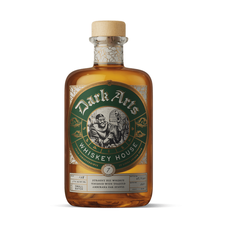 Dark Arts Whiskey House 'Amburana Oak Stave Finished' Small Batch Rye - ForWhiskeyLovers.com