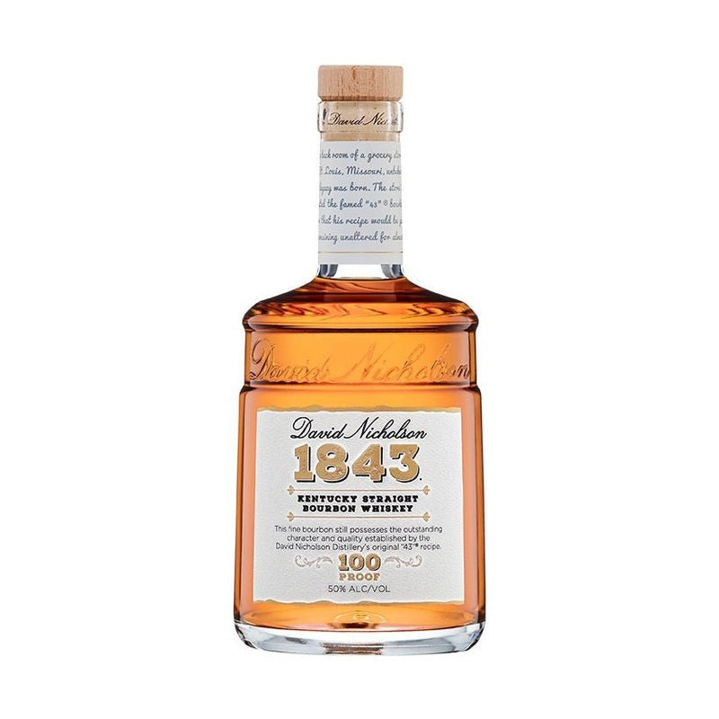 David Nicholson 1843 Kentucky Straight Bourbon Whiskey - ForWhiskeyLovers.com